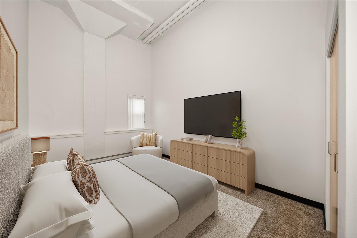 Staged Bedroom